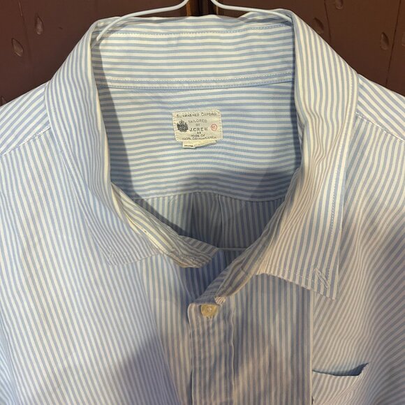 J Crew Mens Oxford Button Down Shirt - Picture 3 of 3